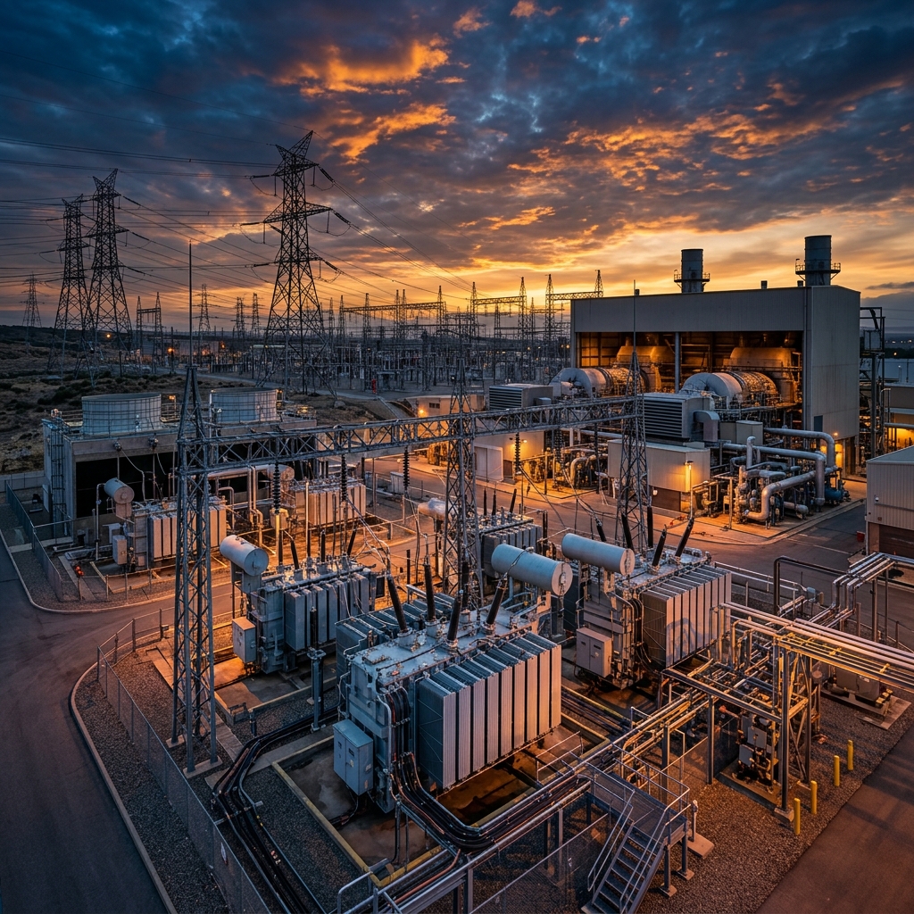 Energía y Estaciones de Bombeo industrial
